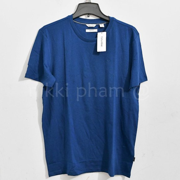Calvin Klein Other - Calvin Klein Men's Cotton Crew Neck Breathable Liquid Touch T-shirt IN BLUE